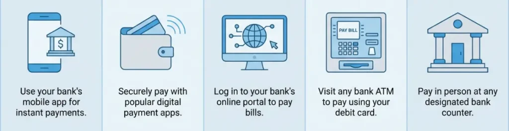PESCO bill payment online methods