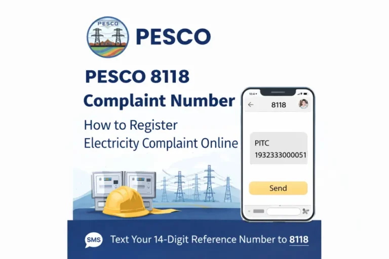 PESCO 8118 Complaint Number